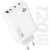Image de Chargeur Subblim GaN 120W 3x USB-C 1x USB-A Compact Sécurisé