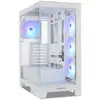 Image de NOX Hummer GLOCK ARGB Moyenne tour ATX Verre trempé USB-C Blanc