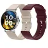 Image de Montre Connectée SPC Smartee Duo Velvet Bluetooth 41mm AMOLED Argent Correa Blanche Taille Unique IP68 SpO2 Pulsomètre Suivi Sommeil