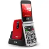 Image de Téléphone SPC Stella 3 Rouge 4G Touches XL SOS Base Chargeur