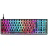 Image de Clavier Mécanique Mars Gaming MKULTRA Noir Switch Bleu (FR)