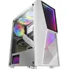 Image de Mars Gaming MC777 Infinity Mirror ARGB Verre Trempé USB 3.0 Blanc