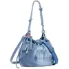 Image de Sac bandoulière en jean femme Desigual Half Logo Waverly TU