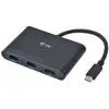 Image de Adaptateur USB-C vers HDMI avec Alimentation PD i-TEC Travel Adapter PD/Data