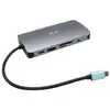 Image de Station d'accueil USB-C i-tec Metal Travel Nano HDMI/VGA LAN 100 W SD Argent