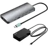 Image de Station d'accueil I-Tec Metal USB-C Nano 3x Display 140W HDMI RJ-45 Alu