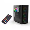 Image de Boîtier Inca EMG-17XB Midi Tower ATX Fenêtre RGB Gaming Noir