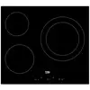 Image de Plaque vitrocéramique Beko HIC63402T 3 zones contrôle tactile noir