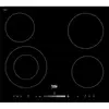 Image de Plaque BEKO HIC64502T Verre Céramique 60 cm 4 zones Contrôle Tactile Noir