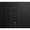 Image de Plaque à induction Beko HII64206F2MT intégrée 60 cm 4 zones verre noir