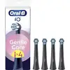 Image de Brossette Dentaire Oral-B iO GentleCare Black 4 Unités Gencives Sensibles