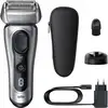 Image de Rasoir Visage Braun Series 8 8617s Sans Fil 60min Sec et Mouillé Charge Rapide