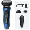 Image de Rasoir Visage Braun Series 6 62-B1200s Sans Fil 60min Sec et Mouillé 3 Lames Charge Rapide