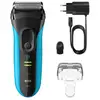 Image de Rasoir Visage Braun Series 3 3040s Sans Fil 45min Sec et Mouillé 3 Lames