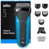 Image de Rasoir Visage Braun Series 3 310BT Sans Fil 30min Sec et Mouillé 3 Lames Charge Rapide