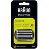 Image de Tête de Rasage Visage Braun Series 3 21B Acier Inoxydable 3 Lames