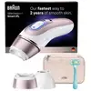 Image de Épilateur Lumière Pulsée IPL Braun Skin i-expert 10 Niveaux 2 Têtes Détecteur de Teint