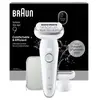 Image de Épilateur Électrique Braun Silk-épil 9 9-030 sans Fil 2 Vitesses 2 Têtes Wet & Dry