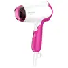 Image de Sèche-cheveux de Voyage Pliable Philips BHD003/00 1400W 1 Température 2 Vitesses Compact Rose Blanc
