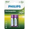 Image de Philips Rechargeables Batterie R6B2A260/10
