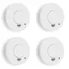 Image de Détecteur de fumée et de gaz Smartwares 10.100.41 Pack 4 Photoélectrique Sans fil Alarme 85 dB
