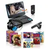 Image de Lecteur DVD portable Lenco DVP-910BU 9 pouces TFT Noir Bleu