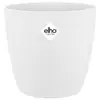 Image de Jardinière Elho Brussels Round 25 cm Blanche PP 8,7 L Acabado Mate Anti-UV