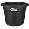 Image de Jardinière Elho Green Basics Cylindrique 65 cm Noire 92 L Extérieur