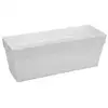 Image de Bac à fleurs Elho Loft Urban Rectangulaire 49x17,3x18 cm Blanc Réservoir d'eau 10 L
