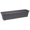 Image de Jardinière Elho Green Basics 40 Rectangulaire 39x16.5x13.7 cm 6L Noir Plastique Recyclé