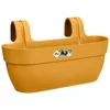 Image de Jardinière ELHO Vibia Campana Easy Hanger Large 7,5 L Miel pour Balcon