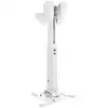 Image de Support plafond Vogel's PPC 1540W blanc pour vidéoprojecteur, inclinaison et hauteur réglable