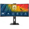 Image de Écran PC Philips 34B1U5600CH 34" UltraWide QHD 100Hz VA Courbé Webcam KVM USB-C