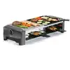 Image de Princess 162820 Raclette 8 et 1/2 Gril et 1/2 Pierre à cuire