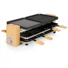 Image de Grill d interieur Princess 162918 8 personnes 1300 W rotatif aluminium bois