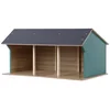 Image de Cabanon de ferme en bois Farming Toys Hangar 45x38x27 cm