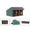 Image de Kids Globe 610193 grand hangar agricole, pour tracteur, 1:32 - Kidsglobe 610193