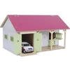 Image de Kids Globe 610245 rose écurie avec 2 boxes et rangement 1:32 - Kidsglobe 610245