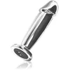 Image de Plug Vibrant Rechargeable en Acier Inoxydable The Intruder