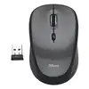 Image de Trust Yvi Wireless Ratón Inalámbrico 1600DPI Gris