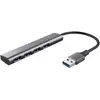 Image de Hub USB Trust Halyx 4 ports USB 3.2 Gen 1 Noir Gris