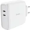 Image de Chargeur rapide Trust Maxo 65 W double USB-C PPS avec indicateur LED blanc