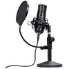 Image de Microphone Trust GXT 269 Emita II USB cardioïde avec filtre antipop et support métal