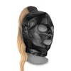 Image de Cagoule avec Queue de Cheval Blonde XTreme Mask With Blonde Ponytail