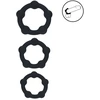 Image de Pack 3 Cockrings Beaded Silicone
