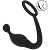 Image de Cockring avec Stimulateur Prostatique Silicone Large