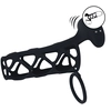 Image de Gaine Vibrante Cage Silicone Et Cockring