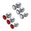 Image de Plug bijou Métallique Rond Silver - Diamant