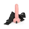 Image de Harnais Strap-On avec Gode Creux Réaliste 18 cm