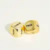 Image de Dés Kinky Gold - 1,6 x 1,6 cm